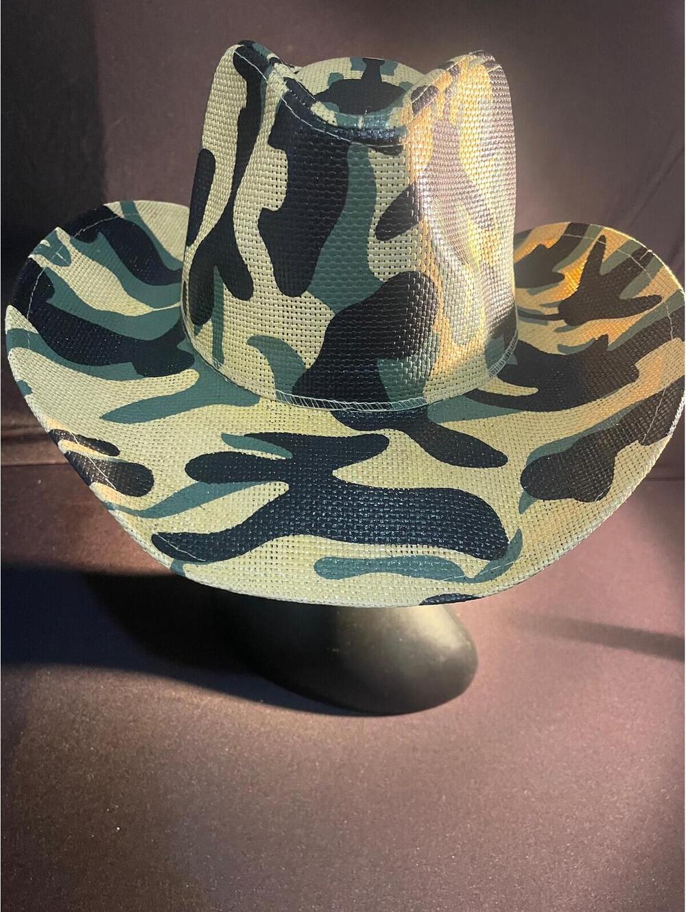 Camouflage Cowboy Hat - Picture 2 of 5